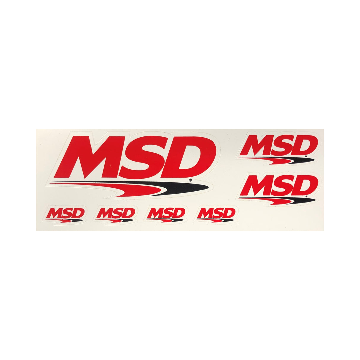 MSD Decal Sheet, MSD Logo, Multi-Size 7-Pack - 9303