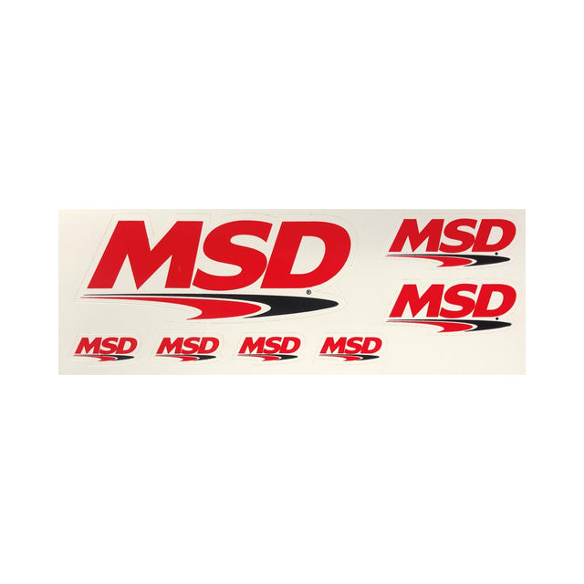 MSD Decal Sheet, MSD Logo, Multi-Size 7-Pack - 9303