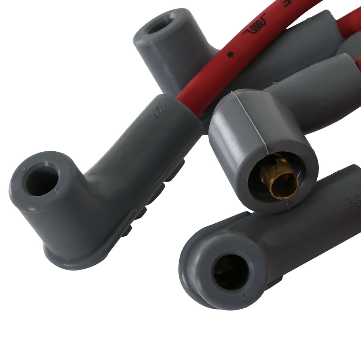 MSD Super Conductor Spark Plug Wire Set,Big Block Chevy, Socket Dist. Cap - 31609