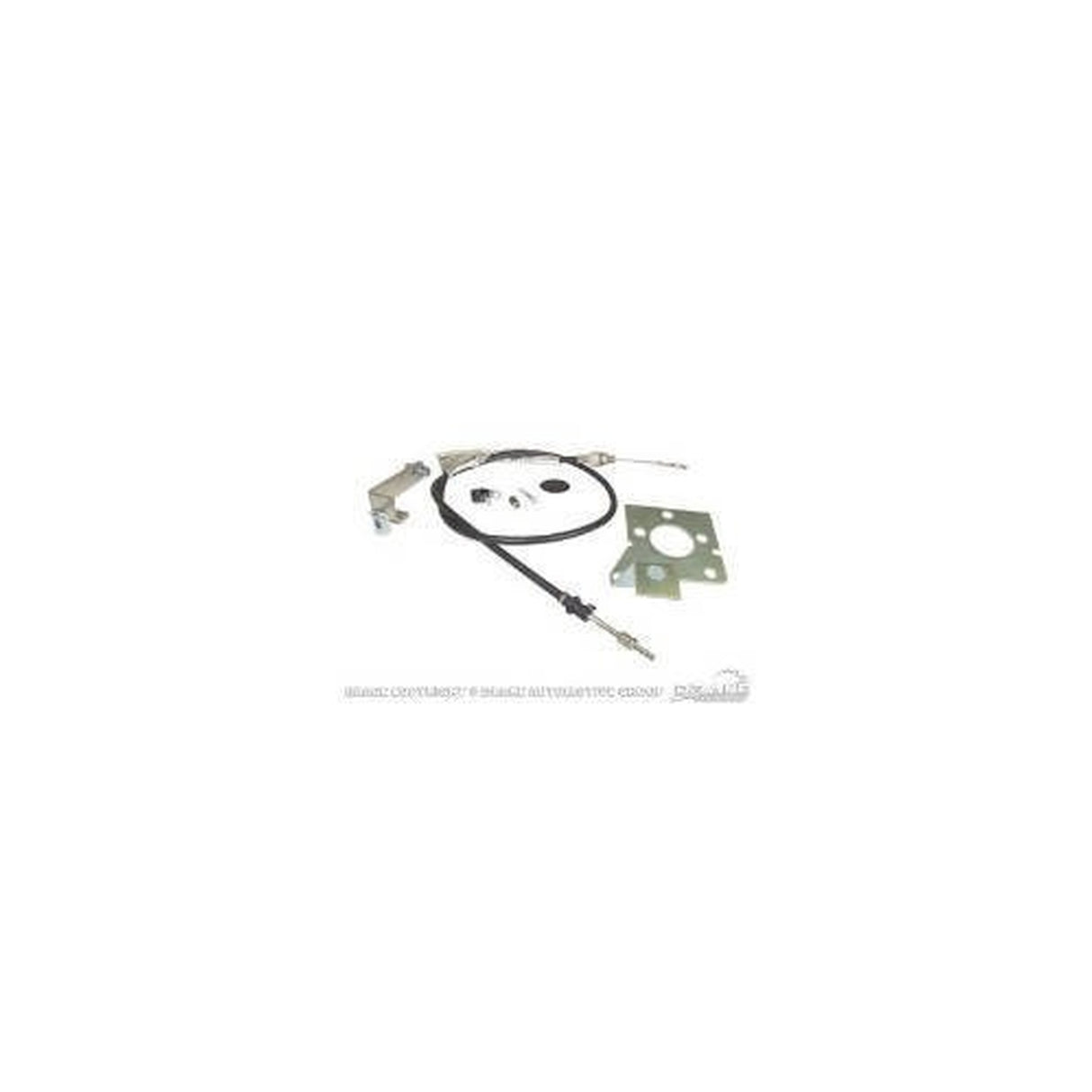 Scott Drake - 69-70 Clutch Cable Kit for T5 and Tremec - C9ZZ-CCK
