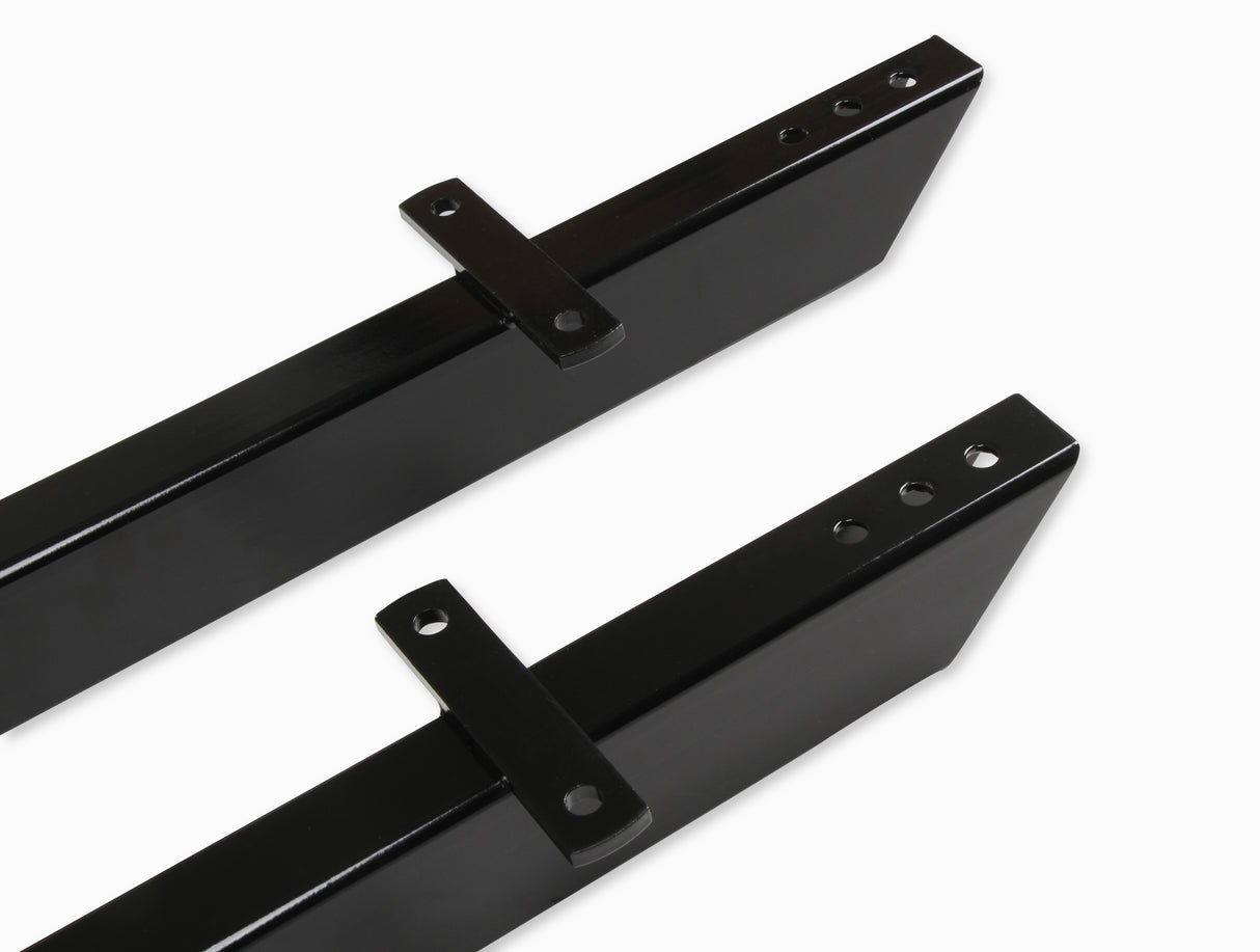 Lakewood Traction Bars - 1964-1973 Ford - 3 in Diameter - Steel - Black - Pair - 21602