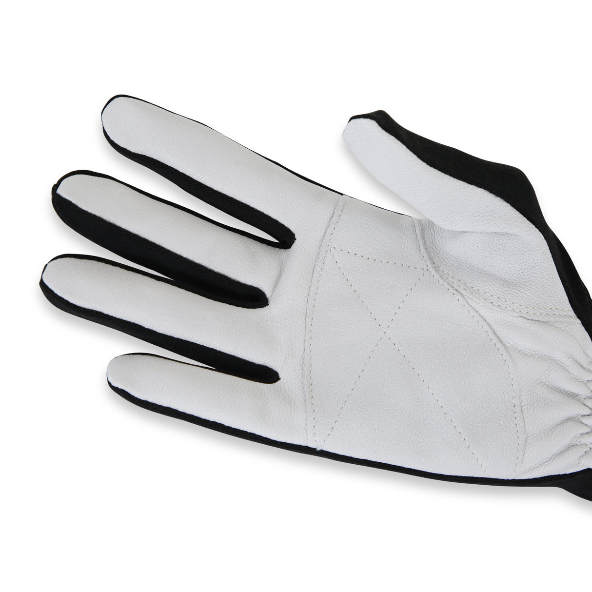 Racequip Non-SFI Black w/White Palm Nomex Race Gloves - Large - 350005RQP