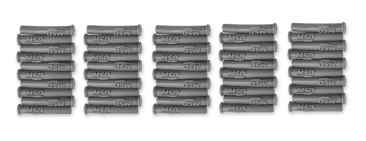 MSD Boots, Straight, Logo Gray Silicone, 50EA - 34564