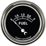 Classic Instruments Traditional 2-5/8" Fuel Level Gauge - TR209SLF