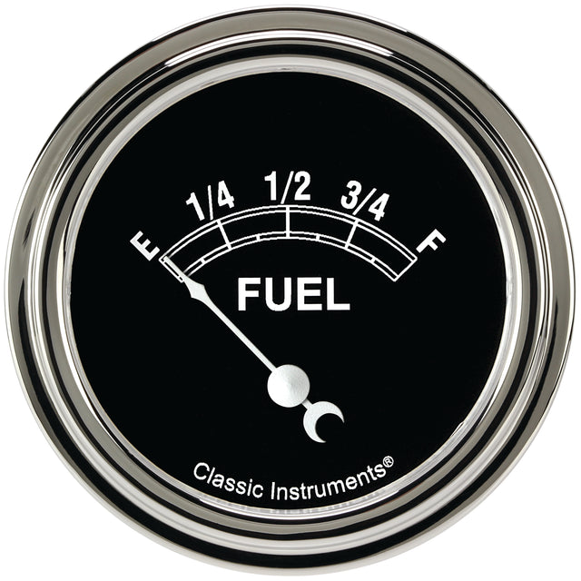Classic Instruments Traditional 2-5/8" Fuel Level Gauge - TR209SLF
