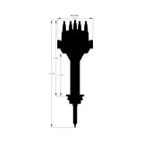 MSD Chrysler 426, 440 Dual Sync Distributor - 2383