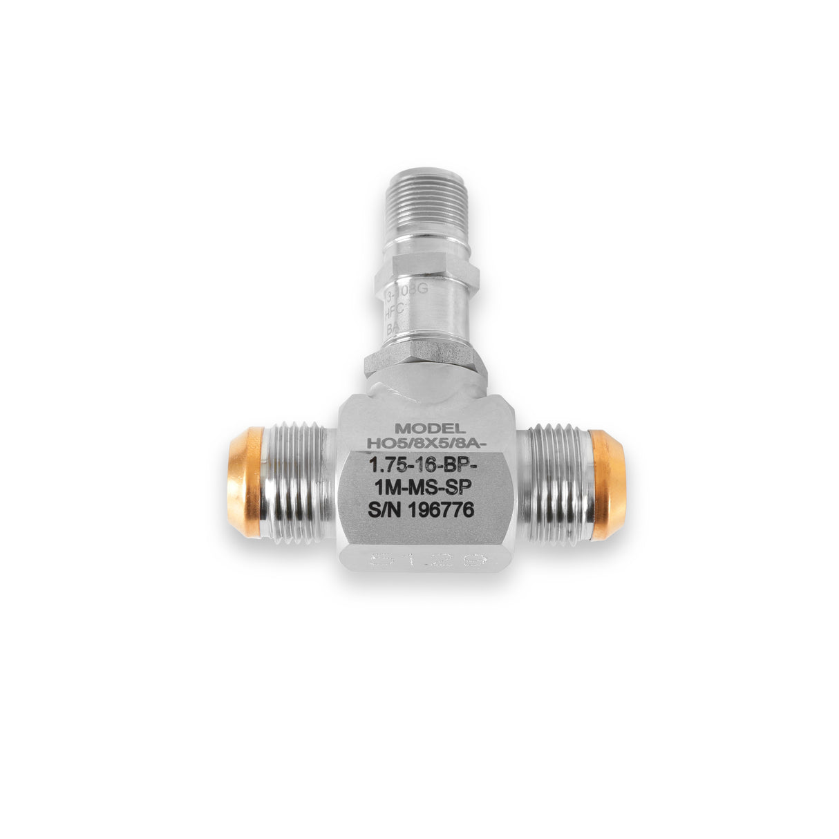 Racepak STAINLESS FLOW METER - 800-FM-AN10-SS