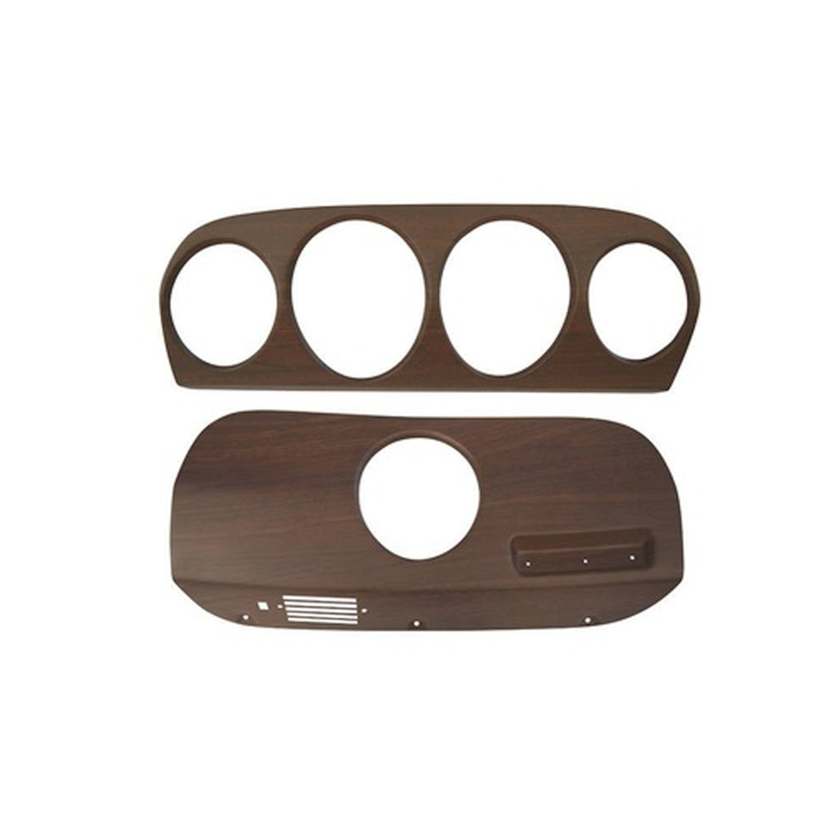Scott Drake 1969 Deluxe Walnut Dash Inserts - C9ZZ-10838-WMIK