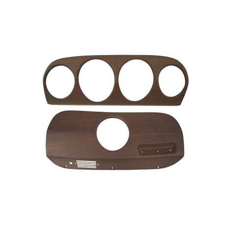 Scott Drake 1969 Deluxe Walnut Dash Inserts - C9ZZ-10838-WMIK