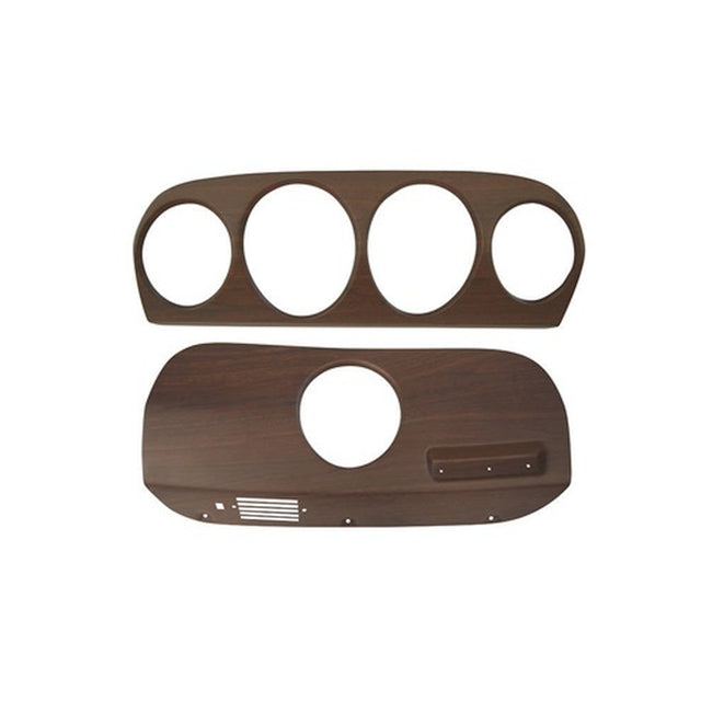 Scott Drake 1969 Deluxe Walnut Dash Inserts - C9ZZ-10838-WMIK