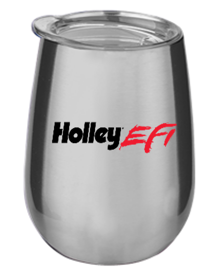 Holley 36-590 EFI 12oz Stainless Steel Wine Tumbler