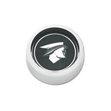Scott Drake Cougar Magnum 500 Wheel Hub Cap Set, Black - C7WY-1130-BK