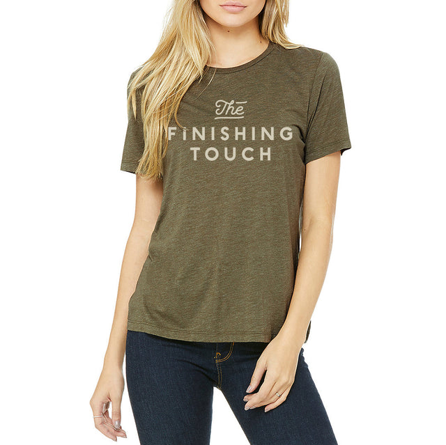 Classic Instruments OLIVE GREEN W/ CROSSEAMERICAN FRONT LOGO WOMEN'S - CIAP-TSOGCWXL