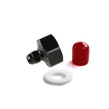 NOS Black T7075 aluminum 6AN-660 Bottle Nut Adapter - 16226NOS