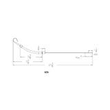 Mr Gasket Engine Oil Dipstick - Chrome - 6235
