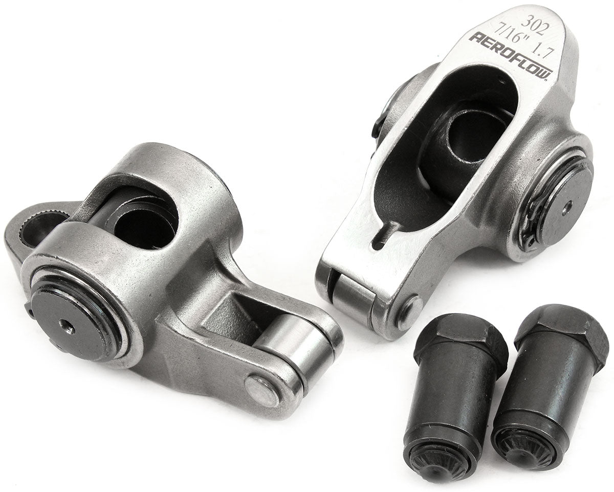 Aeroflow Small Block Ford Windsor 289-351 Stainless Steel Roller Rocker Set - AF95-1223-2 AF95-1223-2