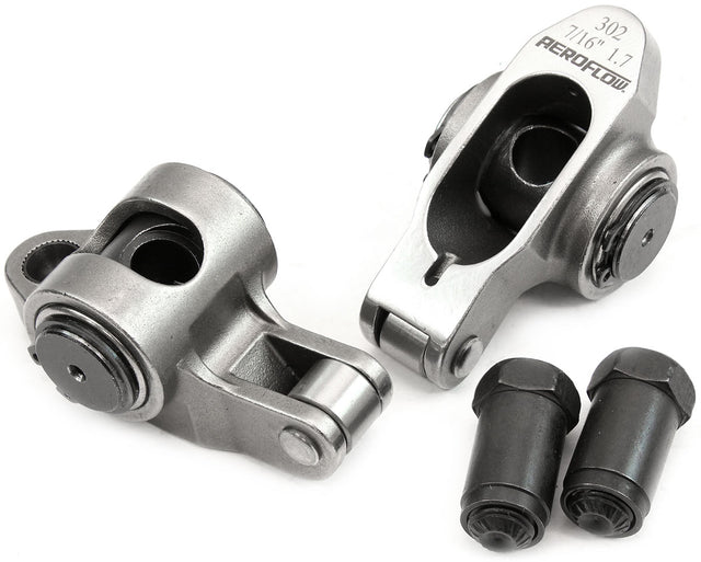 Aeroflow Small Block Ford Windsor 289-351 Stainless Steel Roller Rocker Set - AF95-1223-2 AF95-1223-2