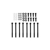Mr Gasket Fabricated Aluminum Valve Covers - Black Finish - 6865BG