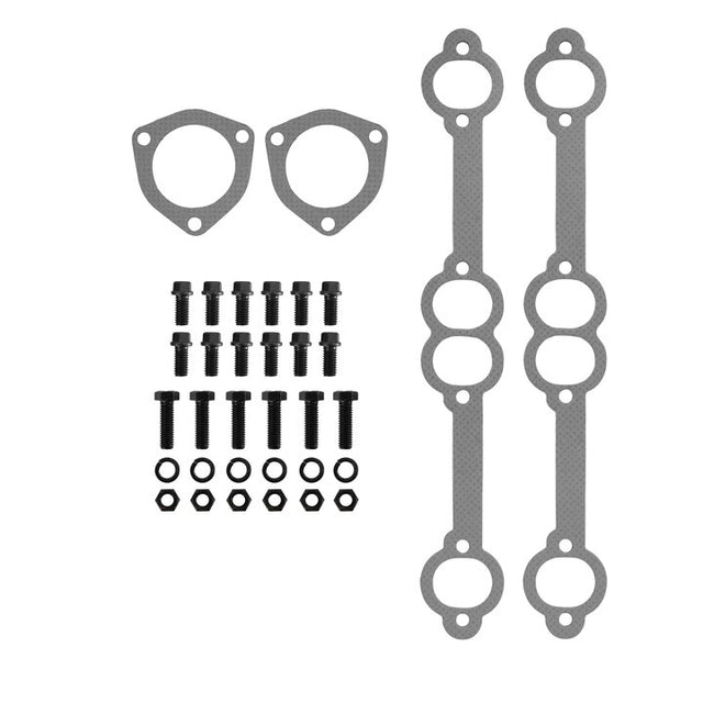 Flowtech Long Tube Header - Black Paint - 11506FLT