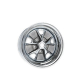 Scott Drake 14x7 Styled Steel Wheel Chrome/Charcoal - C5ZZ-1007-BR
