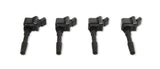 ACCEL Ignition Coils - 2014-2019 VW/Audi 1.8/2.0L Engines, 4-Pack, Black - 140088K-4