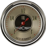 Classic Instruments All American Nickel 2 5/8" Fuel Gauge - AN309SLC
