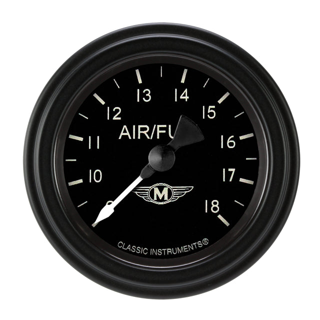 Classic Instruments Moal Bomber 2 1/8" Air Fuel Ratio Gauge - MA194BLF