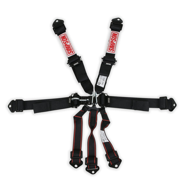 Simpson Latch & Link Harness 2" Double Pull down SFI 16.1 - 12LD7WB