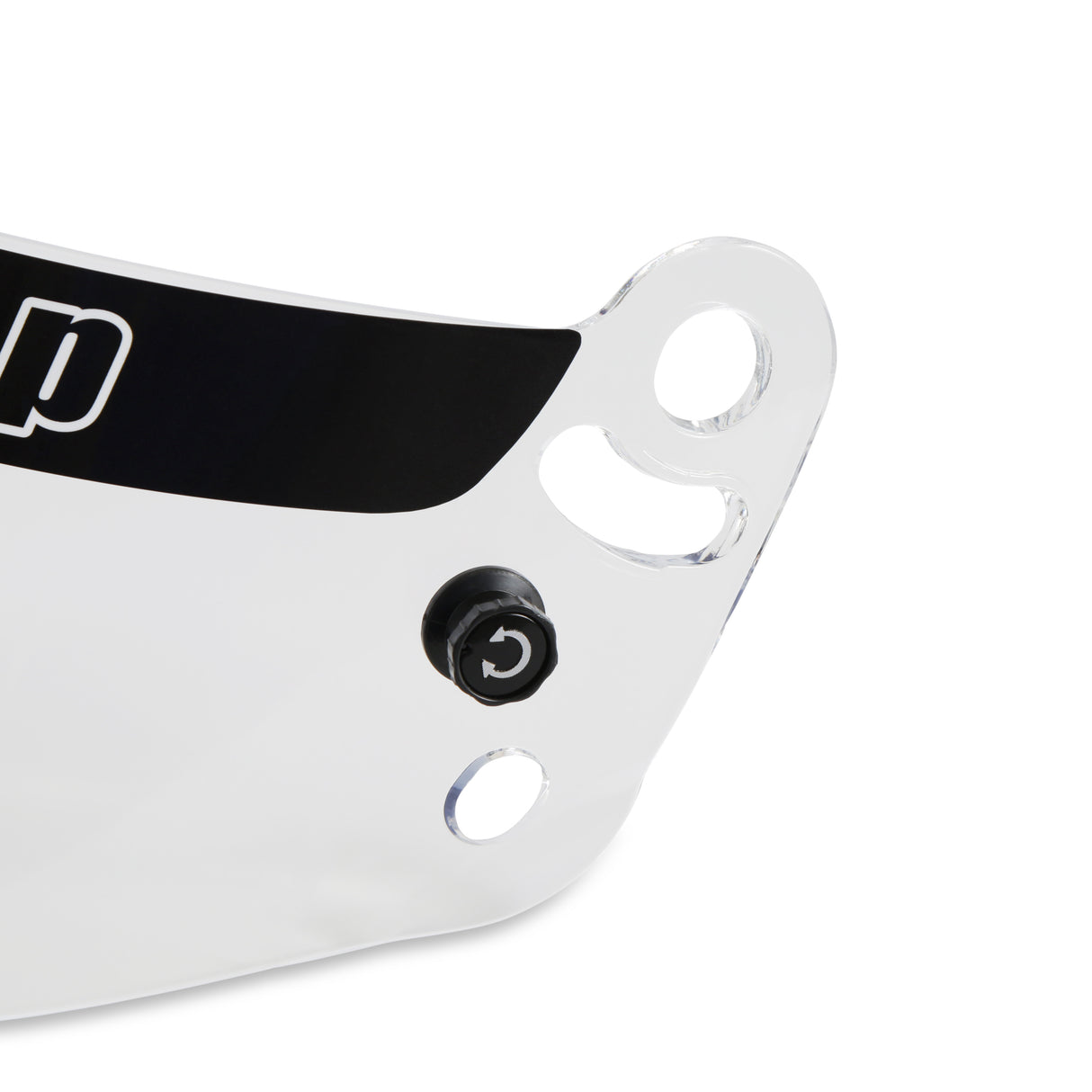 RaceQuip Clear Helmet Face Shield - Fits Pro Model Helmet - 204001RQP