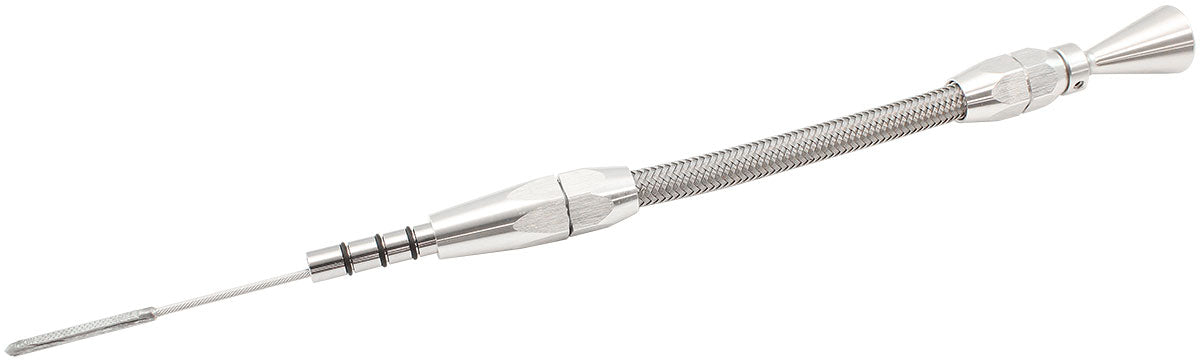 Aeroflow Nissan RB Engine Dipstick - Silver Finish - AF64-2281 AF64-2281