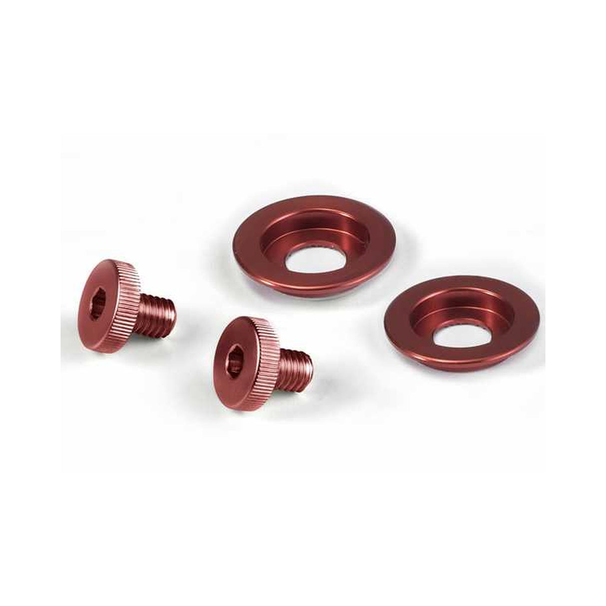 STILO Colored Visor Screw Kits Red - YA0817R