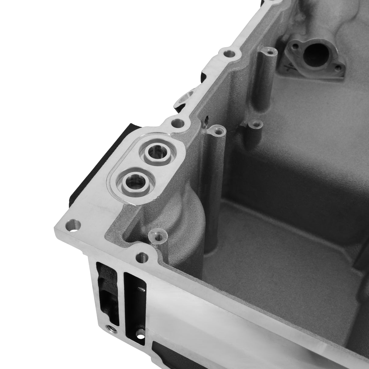Holley 302-24BK GM LT Swap Oil Pan - 4WD / Truck / Off-Road - Black