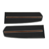 Scott Drake 1968 Deluxe Door Panels (Black) - C8ZZ65239423BKD