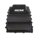 B&M Hi-Tek Heavy-Duty Deep Transmission Pan - Ford 10R80 - Aluminum - Black - 71400