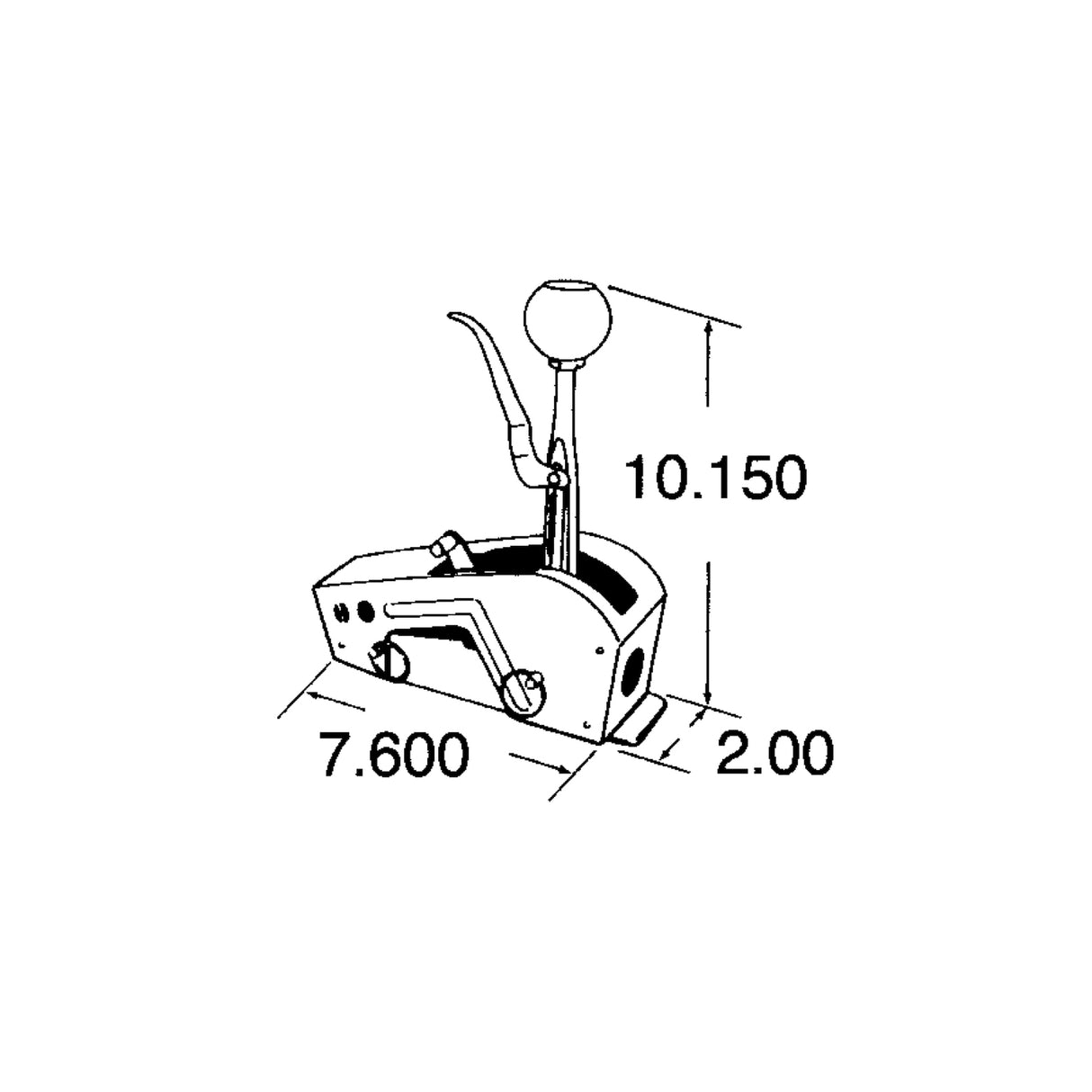 Hurst Quarter Stick Race Shifter - 3160006