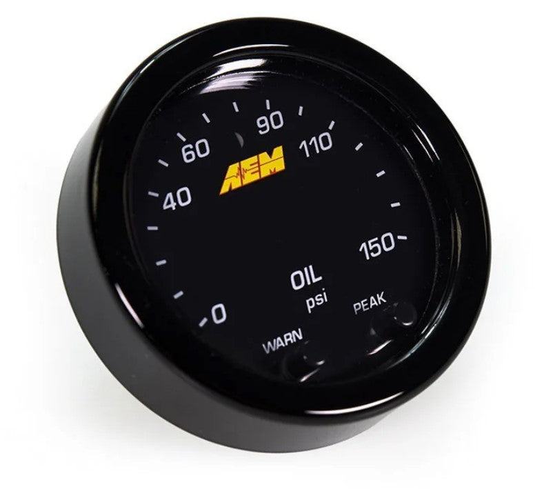 AEM X-Series Fluid Pressure Gauge Kit - 30-0307
