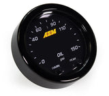 AEM X-Series Fluid Pressure Gauge Kit - 30-0307