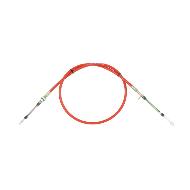 B&M Super Duty Race Shifter Cable - 5-Foot Length - Red - 80833
