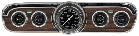 Classic Instruments AutoCross Gray 1965-66 Mustang Package - MU65AXG00