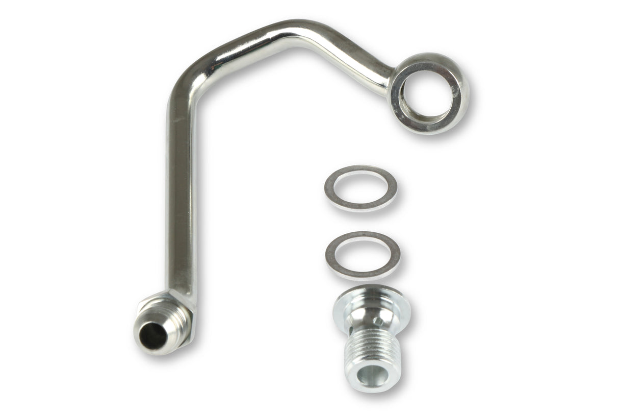 Holley 198-205 Power Steering Hardline for Saginaw Type II Pumps