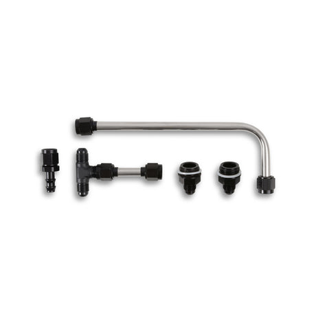 Quick Fuel Dual Feed Fuel Line #6AN (Slayer Series - Black) - 34-600SL-BLKQFT