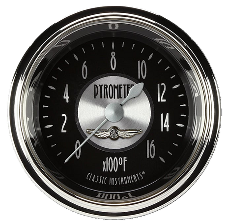 Classic Instruments All American Tradition 2 1/8" Exhaust Gas Temp. Gauge - AT198SHC