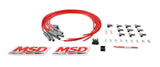 MSD Super Conductor Spark Plug Wire Set, Multi-Angle Plug, HEI Cap - 31189