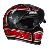 Simpson Motorcycle Outlaw Bandit 3.0 Helmet - Schultz Designs 2026 - Medium - OB3SD26MD