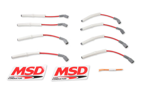 MSD Super Conductor Spark Plug Wire Set, GM 2001, Truck, 8.1L - 39849