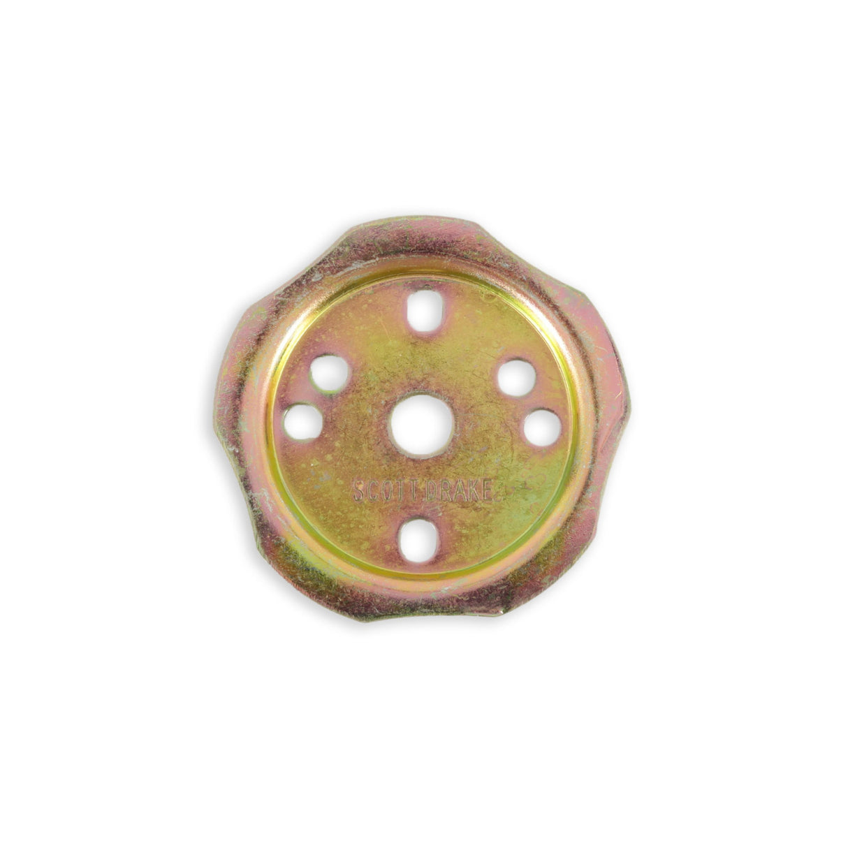 Scott Drake Styled Steel Wheel Center Cap Running Pony Red - C5ZZ-1130-W