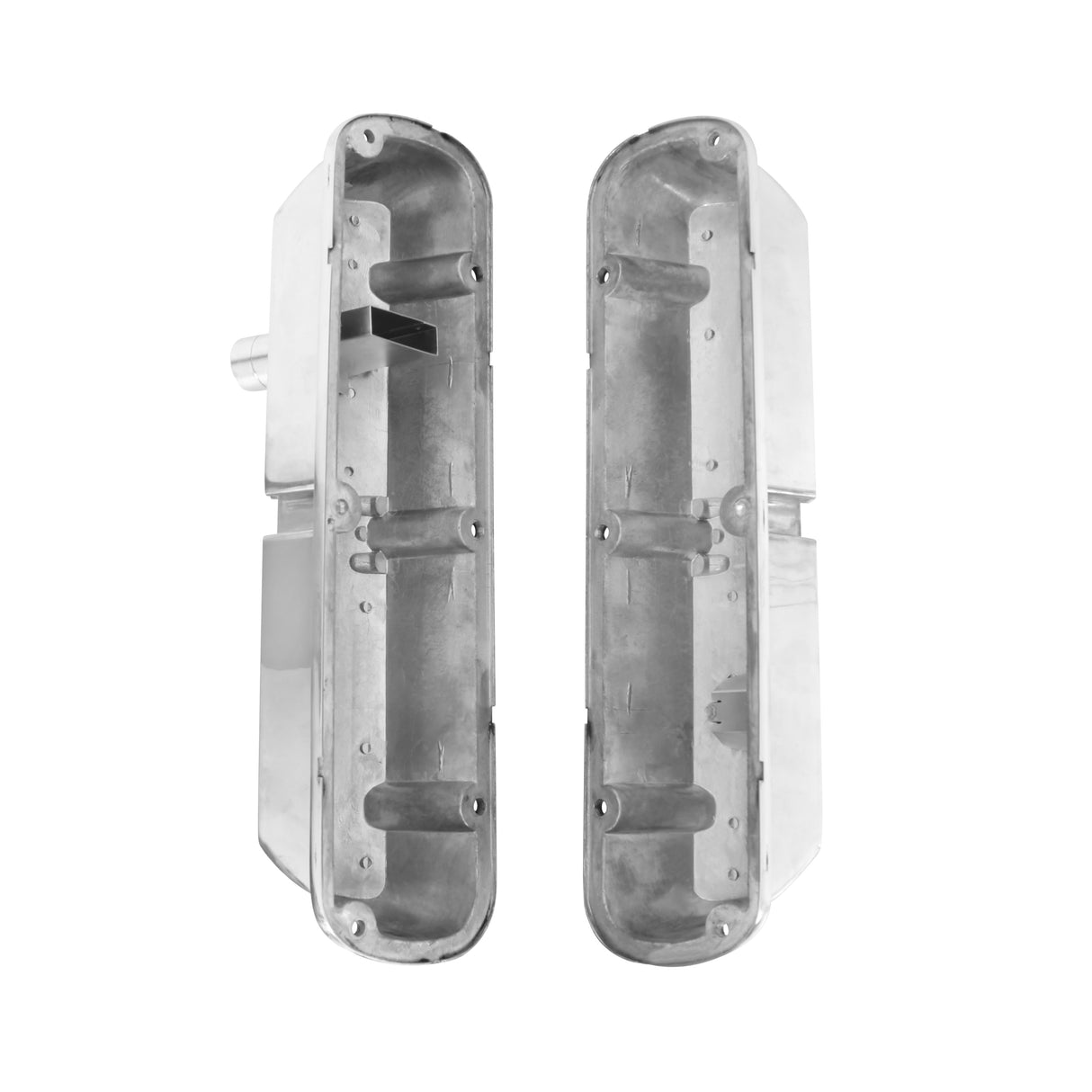 Scott Drake Cougar Aluminum Valve Covers, Polished - 6A582-COP