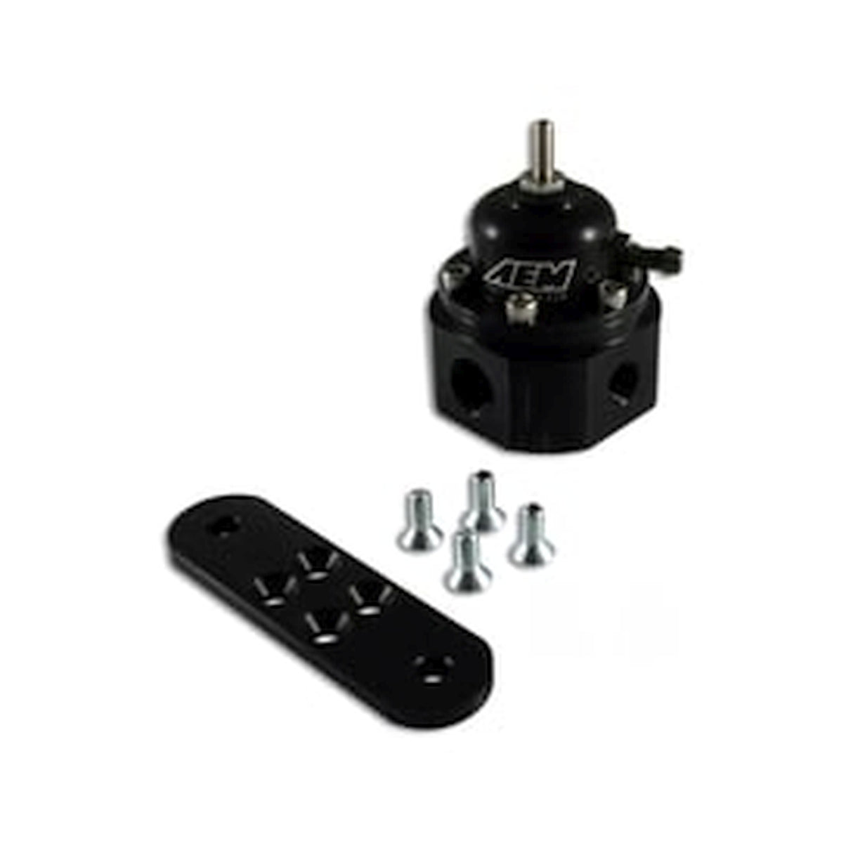 AEM Universal Adjustable Fuel Pressure Regulator - 25-302BK
