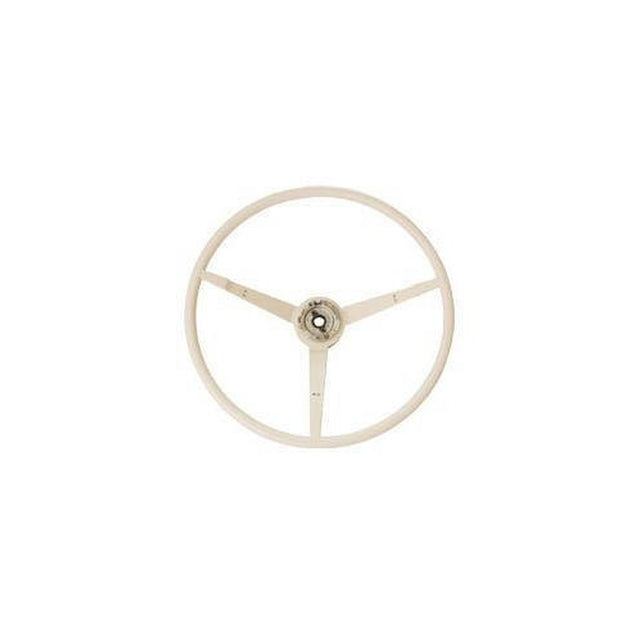 Scott Drake Standard Steering Wheel, White - C5ZZ-3600-WT