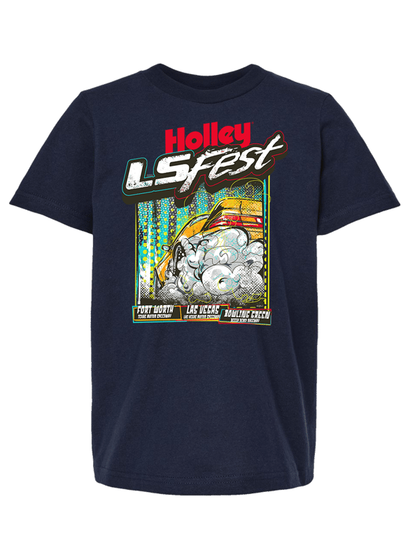 Holley 10485-YMDHOL LS Fest Youth Burnout Tee